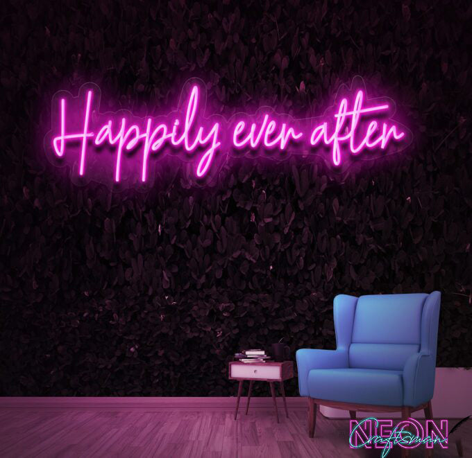 Happily Ever After Neon Sign_Free 🚛