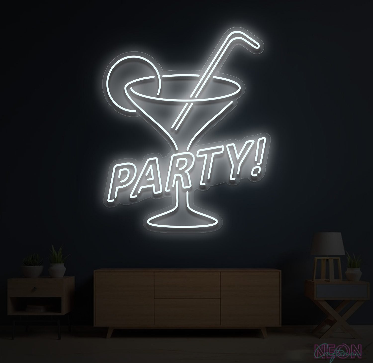 Cocktail neon sign