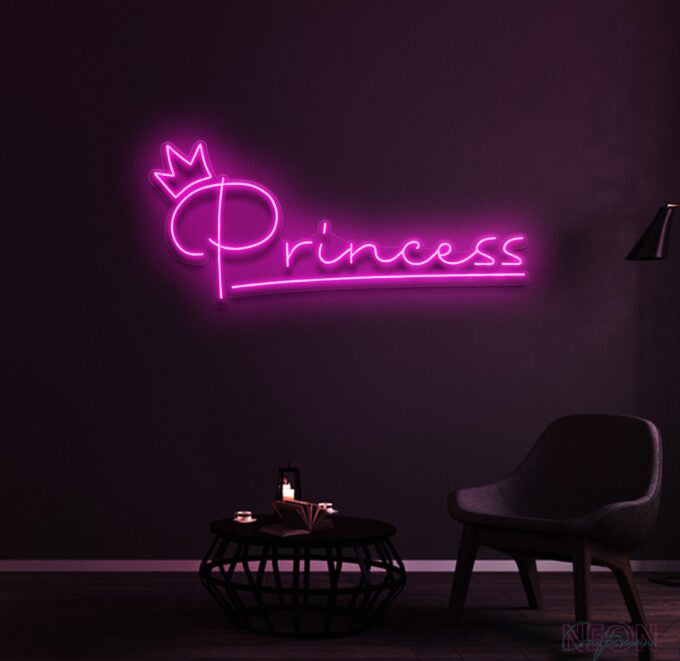 Princess Neon Sign_ Free 🚛